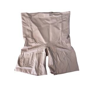 Worn Once! Spanx Sculpt Shorts Beige Women's Size Large